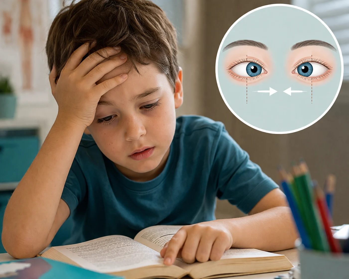 Convergence Insufficiency in Children: Why Reading Is Painful and What to Do