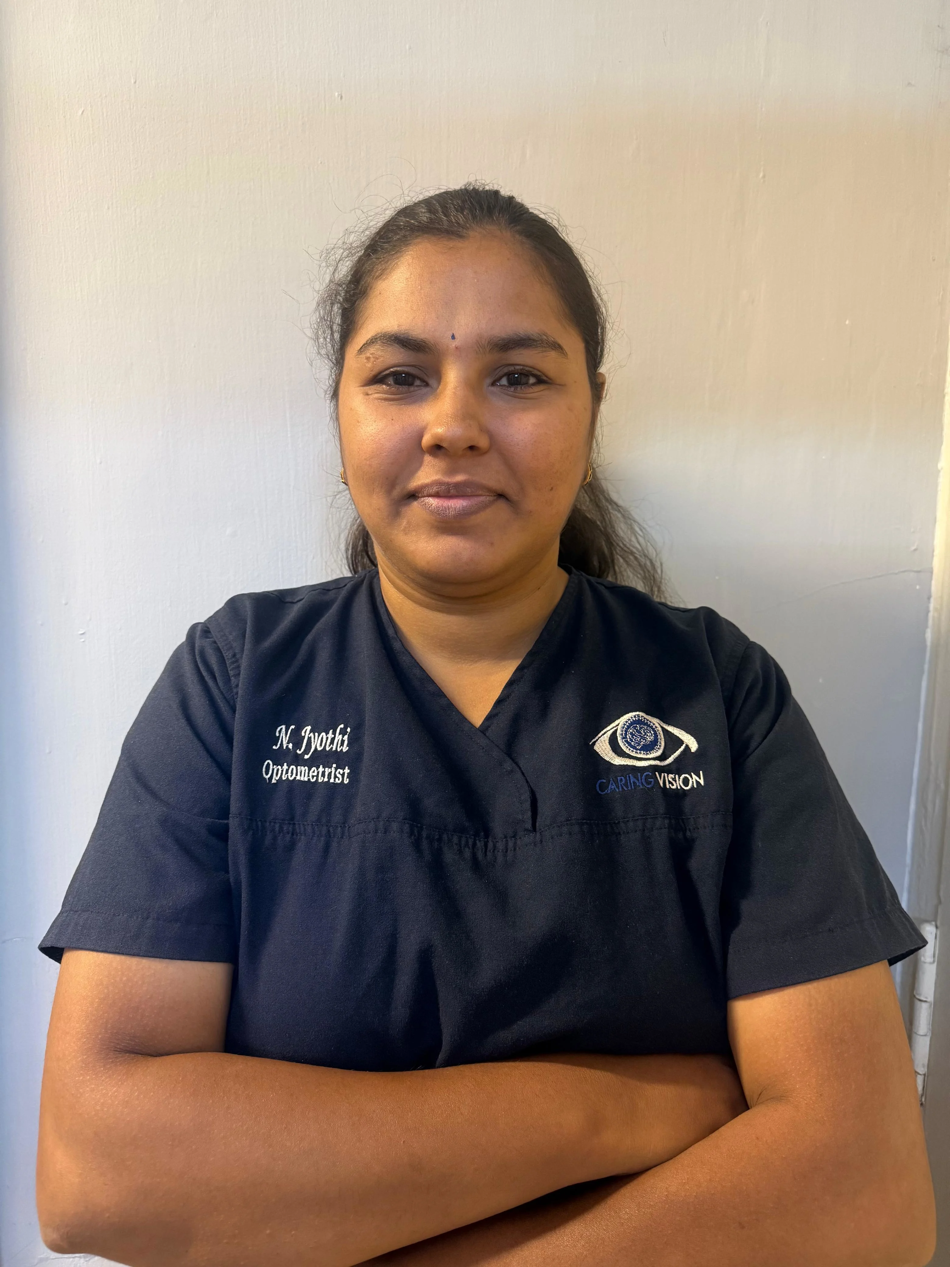 Optometrist Jyoti at Caring Vision Therapy