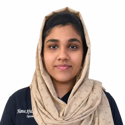 Optometrist Hansa at Caring Vision Therapy