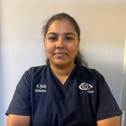 Optometrist Jyoti at Caring Vision Therapy