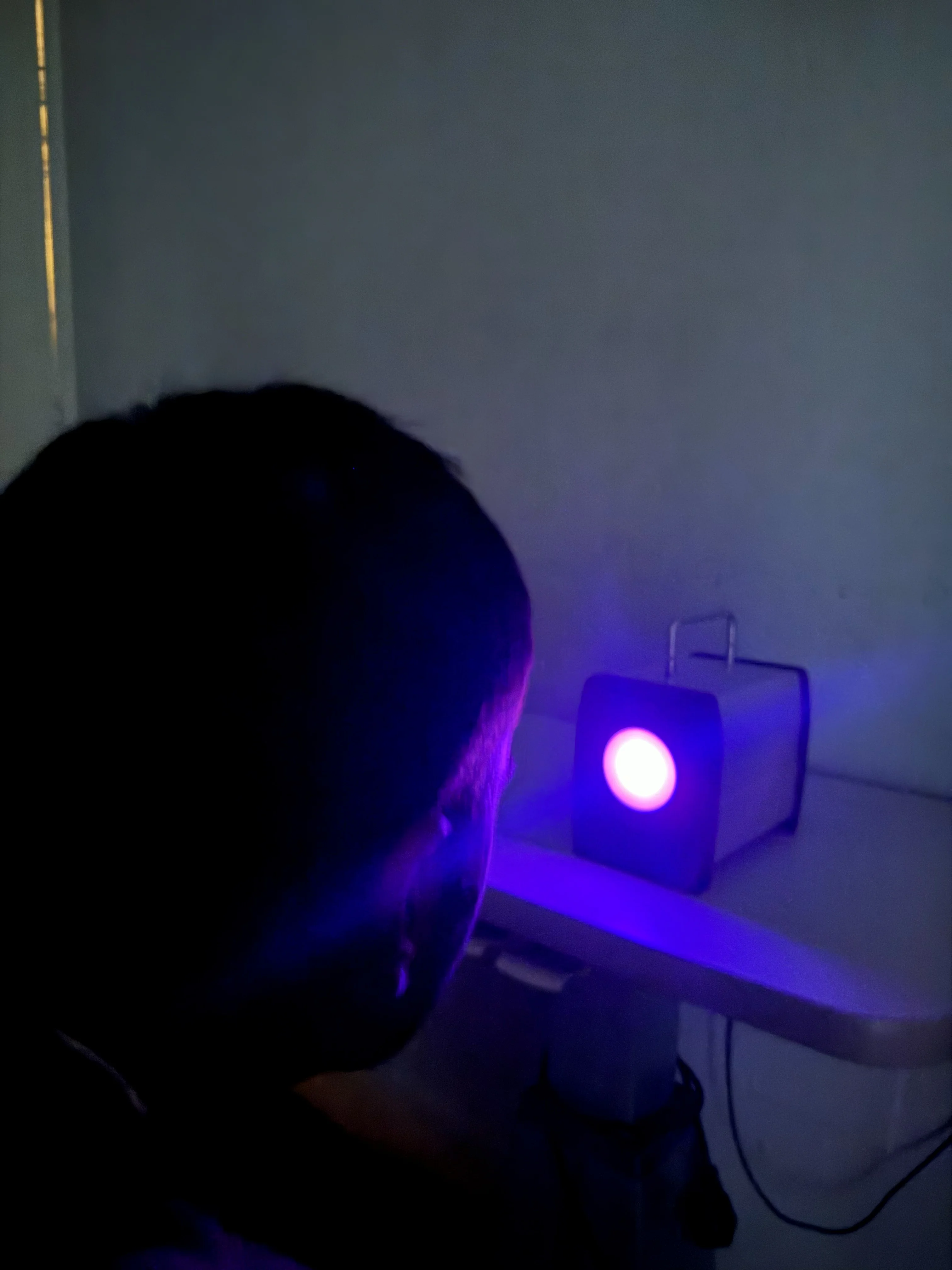 Caring Vision Therapy Ashok Nagar Chennai - Syntonic phototherapy light device used for colored light vision therapy