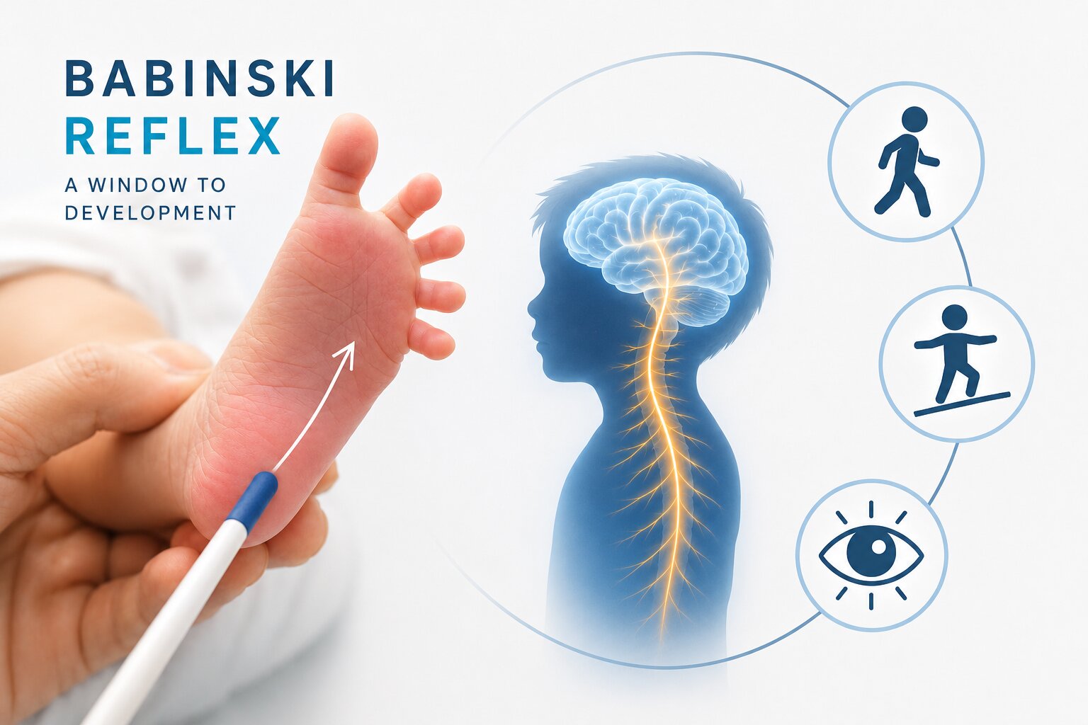 Understanding the Babinski Reflex: Its Role in Brain Development, Movement, Balance, and the Foundations of Vision