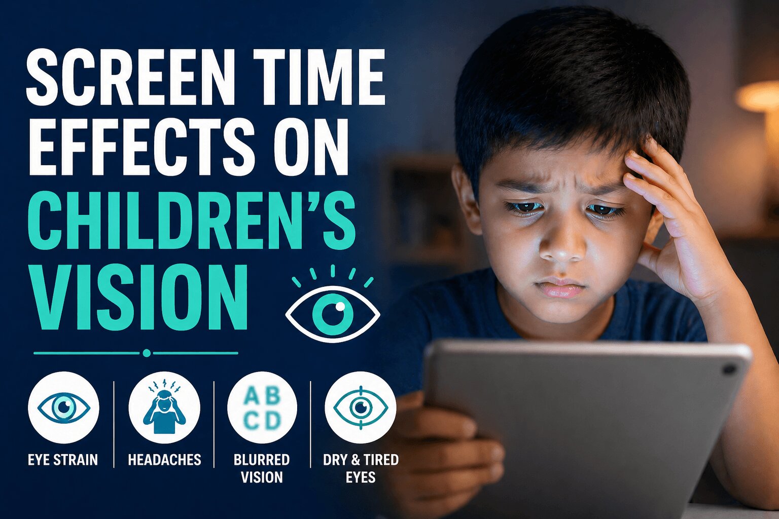 Screen Time and Children's Vision: What the Research Actually Says