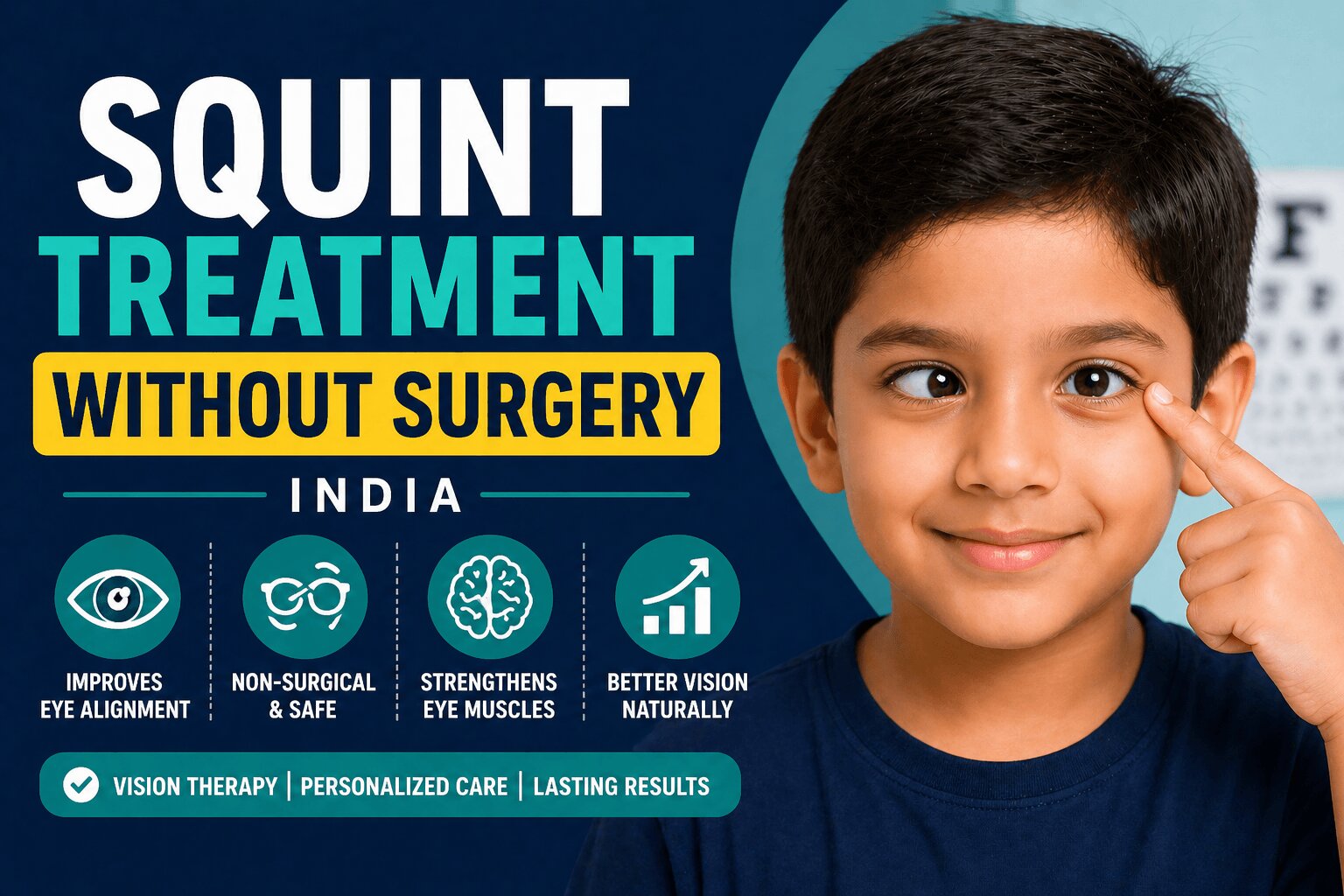 Squint Treatment Without Surgery: How Vision Therapy Corrects Eye Turn